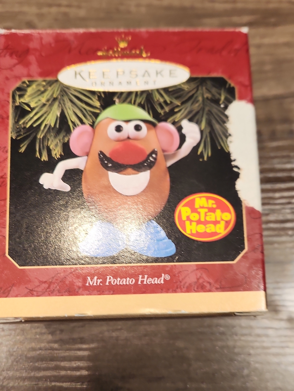 Vtg. 1997Mr. Potato Head Keepsake Christmas Ornament